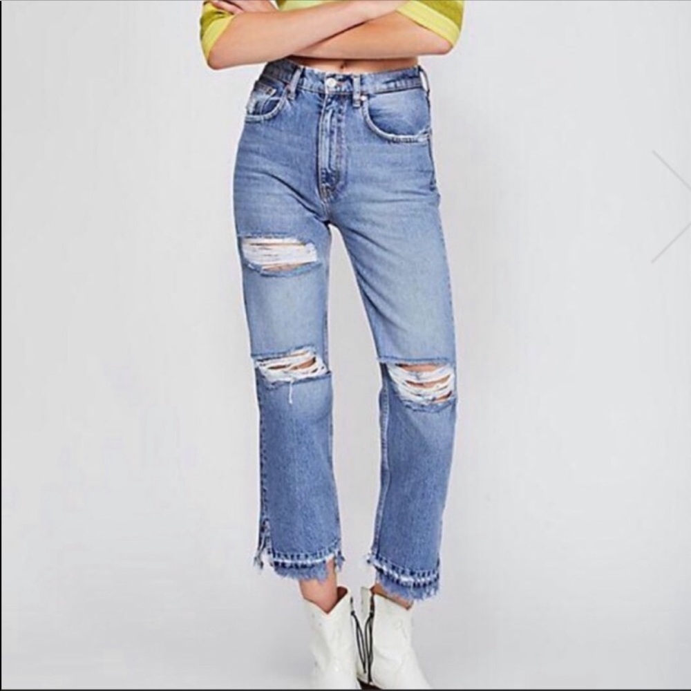 Free People• Lita Jean• NWT•High Wasted•26•27